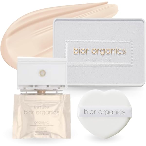 Amazon | bior organics オーガニックアクア エアレスクッション